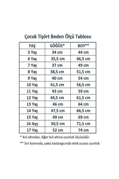 Kız Çocuk Okul Tarz %100 Pamuk T-Shirt - 5-17 Yaş AG001