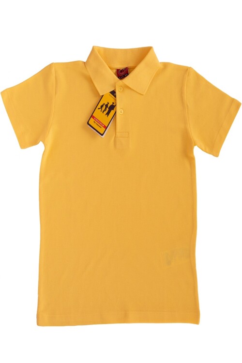 Kız Çocuk Okul Tarz %100 Pamuk T-Shirt - 5-17 Yaş AG001