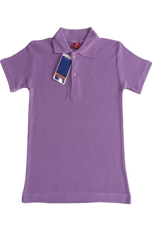 Kız Çocuk Okul Tarz %100 Pamuk T-Shirt - 5-17 Yaş AG003