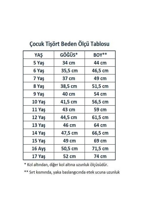 Kız Çocuk Okul Tarz %100 Pamuk T-Shirt - 5-17 Yaş AG003