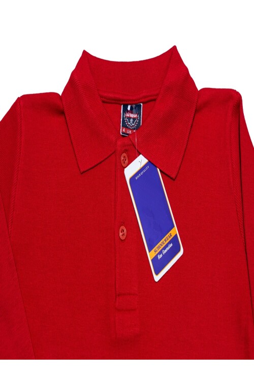 Kız Çocuk Okul Tarz %100 Pamuk T-Shirt -5-17 Yaş AG005