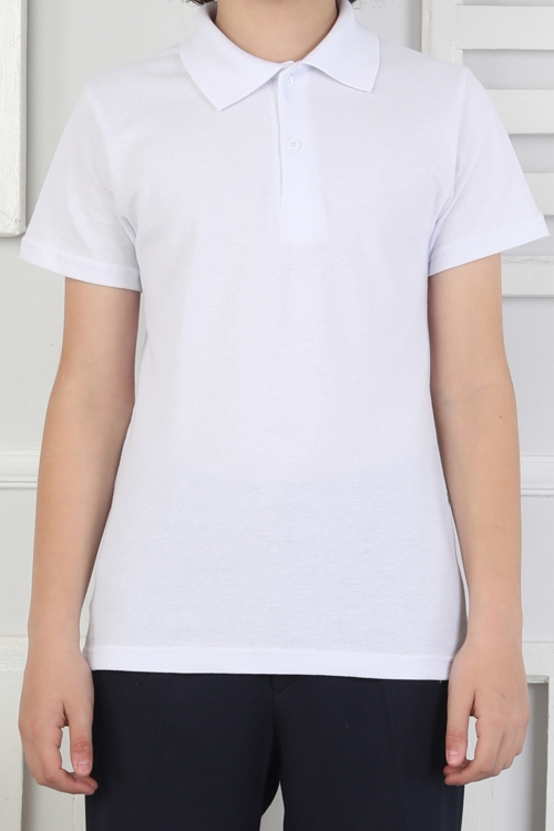 2li T-Shirt Kız Çocuk %100 Pamuk Okul Tarz 5-13 Yaş 12278