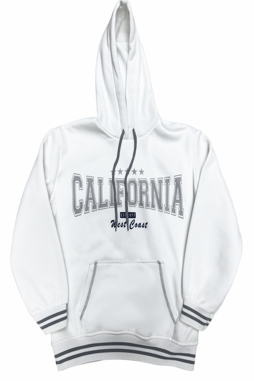 Erkek Çocuk 3 İplik Kapüşonlu ve Kanguru Cepli Sweatshirt 12336