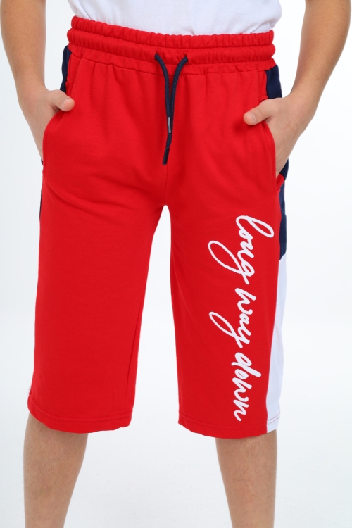 Erkek Çocuk Garni Detaylı Kapri Alt 12204