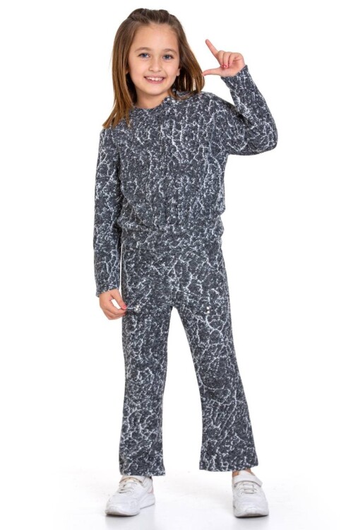 Kız Çocuk 2li Triko Takım (Pantolon+Kazak) 12124