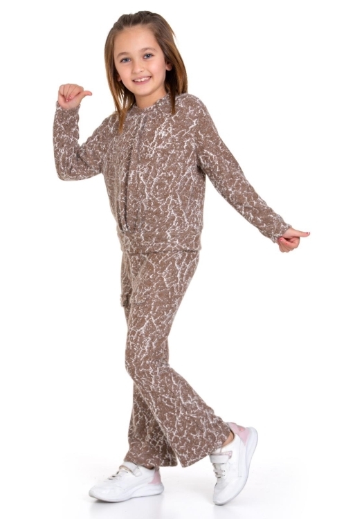 Kız Çocuk 2li Triko Takım (Pantolon+Kazak) 12124