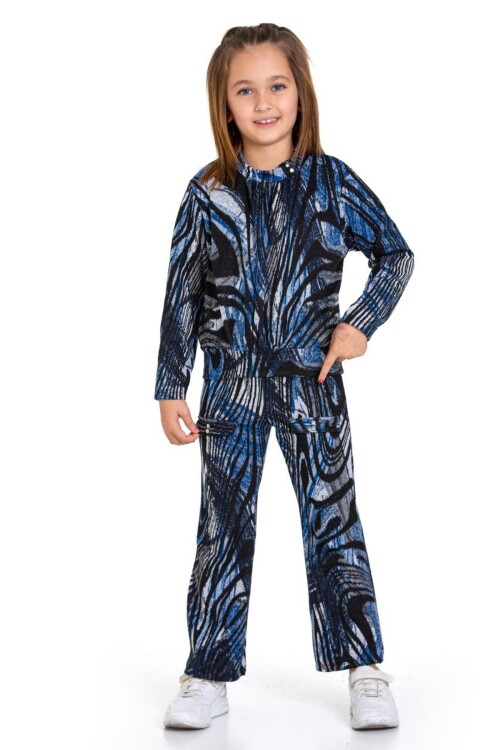 Kız Çocuk 2li Triko Takım (Pantolon+Kazak) 12124