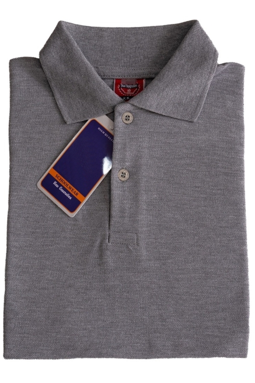 Kız Çocuk Okul Tarz %100 Pamuk T-Shirt -5-17 Yaş AG006