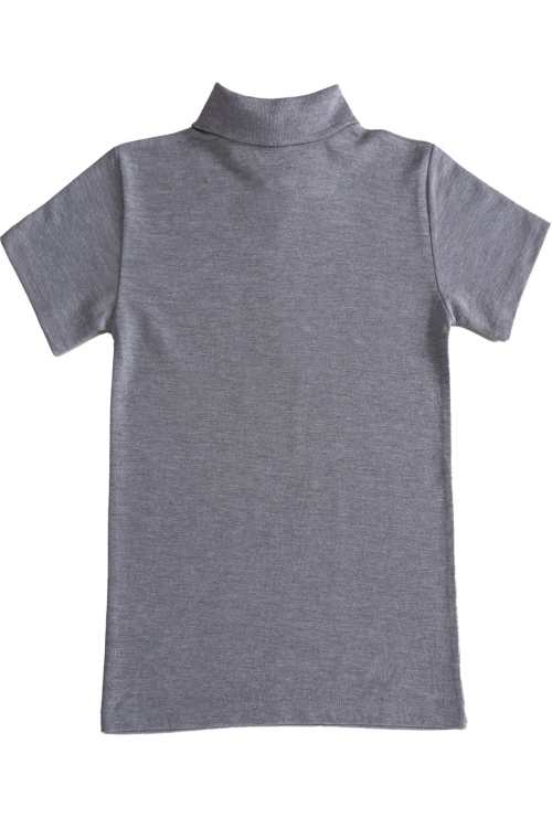 Kız Çocuk Okul Tarz %100 Pamuk T-Shirt -5-17 Yaş AG006