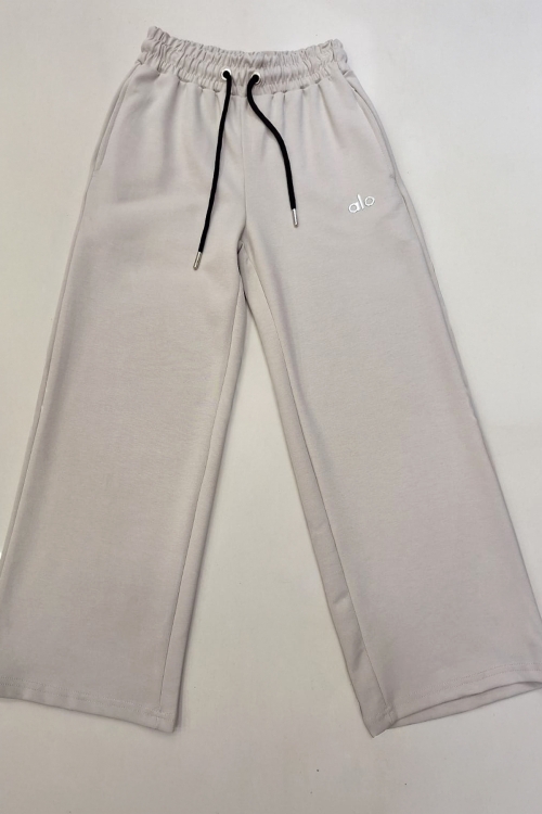 Kız Çocuk Doble Face Kumaş Geniş Paça Eşofman Alt 10-15 Yaş 12318