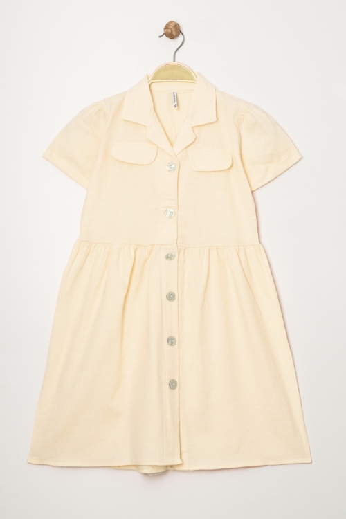 Kız Çocuk Pamuk Elbise 12195