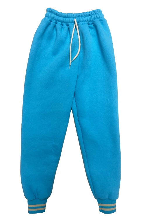 Kız Çocuk Taş Süslemeli Kapüşonlu Ribana Detaylı 3 İplik Alt-Üst Takım 12338