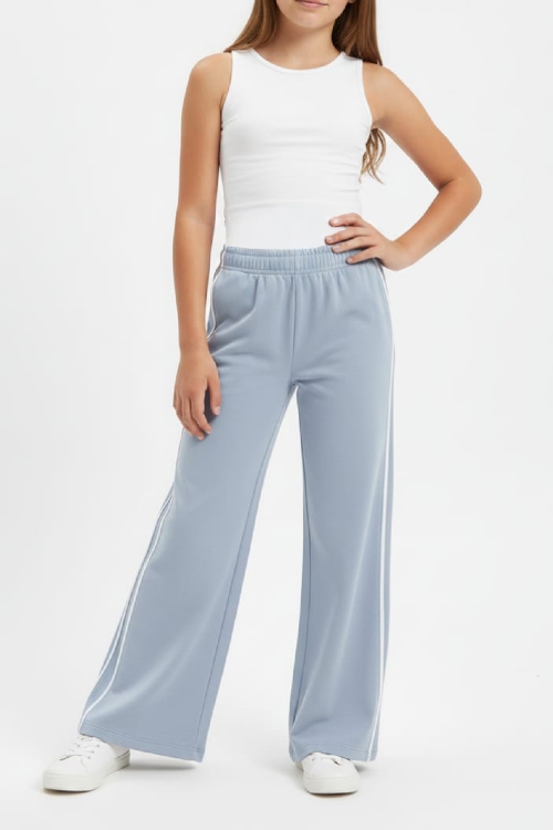 Kız Çocuk Oysho Kumaş Eşofman Alt Çift Biyeli 6-14 Yaş 12458