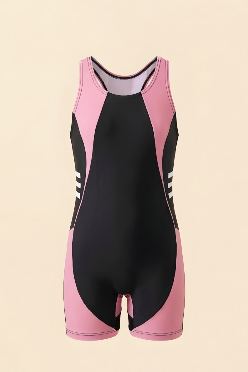 Kız Çocuk Tek Parça Yüzücü Mayo 5-16 Yaş 12582N