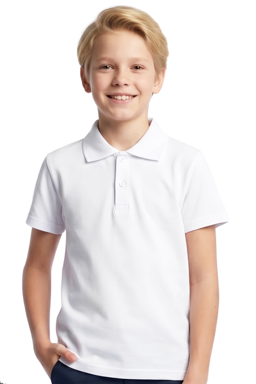 Erkek Çocuk %100 Pamuk ve Okul Tarz  T-Shirt 4-16 Yaş 12726AT