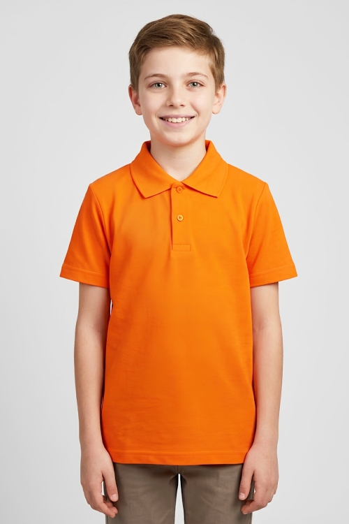 Erkek Çocuk %100 Pamuk ve Okul Tarz T-Shirt 4-16 Yaş 12790MRT