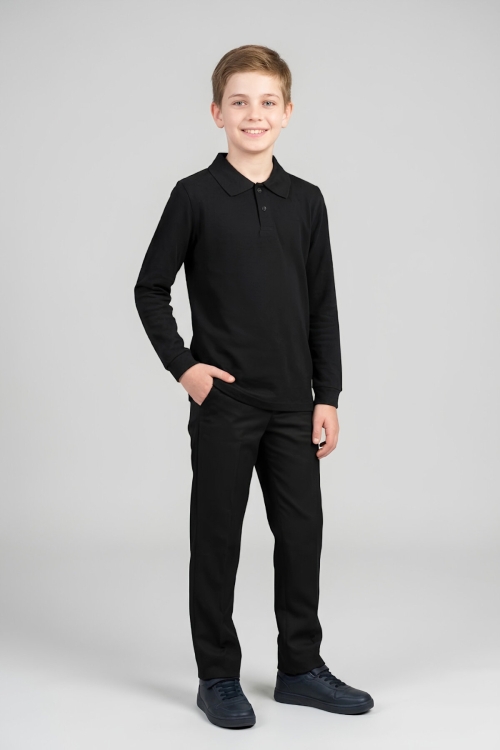 Erkek Çocuk %100 Pamuk ve Okul Tarz T-Shirt 6-16 Yaş 12798MRT