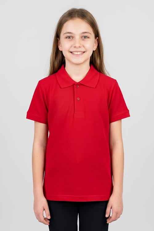 Kız Çocuk T-Shirt %100 Pamuk ve Okul Tarz 6-16 Yaş 12784MRT