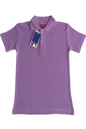 Kız Çocuk Okul Tarz %100 Pamuk T-Shirt - 5-17 Yaş AG003