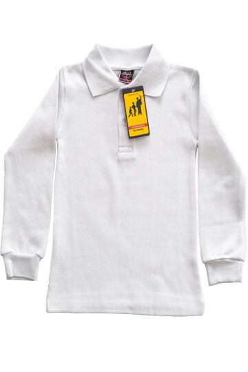 Kız Çocuk Okul Tarz %100 Pamuk T-Shirt -5-17 Yaş AG002