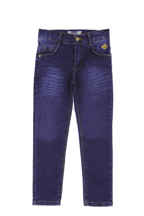 Erkek Çocuk Likralı Esnek Belli Jean Pantolon 13-17 Yaş 12368