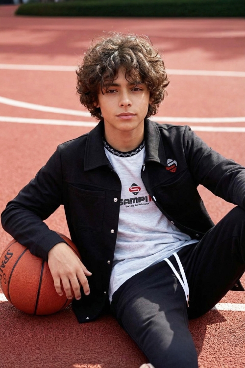 Erkek Çocuk Ceketli 3lü Takım (Ceket+T-Shirt+Alt) 6-16 Yaş 12555S10