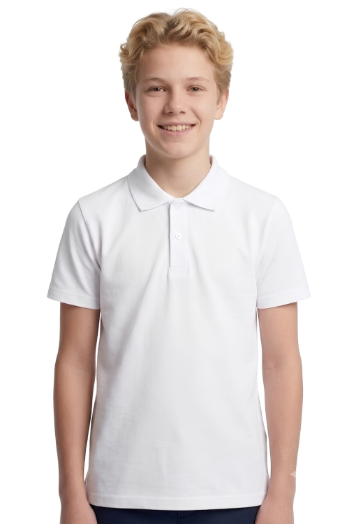 Erkek Çocuk %100 Pamuk ve Okul Tarz  T-Shirt 4-16 Yaş 12726AT