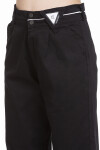 Kız Çocuk Beli Ayarlanabilir Gabardin Pantolon 9-14 Yaş Lx247