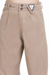 Kız Çocuk Beli Ayarlanabilir Gabardin Pantolon 9-14 Yaş Lx247