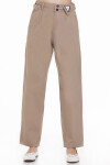 Kız Çocuk Beli Ayarlanabilir Gabardin Pantolon 9-14 Yaş Lx247