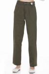 Kız Çocuk Beli Ayarlanabilir Gabardin Pantolon 9-14 Yaş Lx247