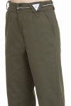 Kız Çocuk Beli Ayarlanabilir Gabardin Pantolon 9-14 Yaş Lx247