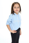 Kız Çocuk Crop Kapüşonlu Sweatshirt Px 9332.1