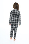 Kız Çocuk Ekose Pijama Takımı 3-16 Yaş 12156