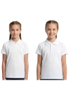 2li T-Shirt -%100 Pamuk ve Okul Tarz- Kız Çocuk 5-16 Yaş 12727AT