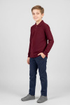 Erkek Çocuk %100 Pamuk ve Okul Tarz T-Shirt 6-16 Yaş 12798MRT