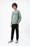 Erkek Çocuk Eşofman Takımı -2 İplik (Sweatshirt+Pantolon) 6-16 Yaş 12771SMP