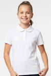 Kız Çocuk 2li T-Shirt %100 Pamuk ve Okul Tarz 5-16 Yaş 12723AT